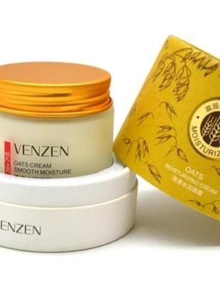 Крем для лица venzen oats moisturizing cream с экстрактом овса 70 g (в картонном футляре)1 фото