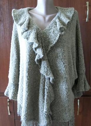 Супер болеро-пончо букле