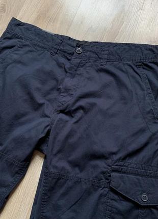 Мужские хлопковые шорты карго с карманами westbury4 фото