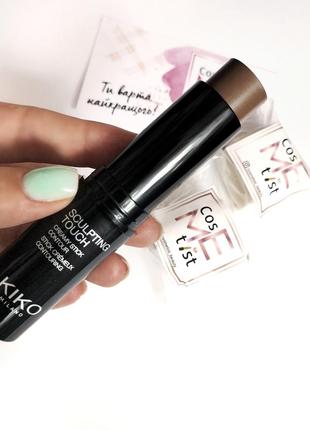 Кремовий скульптор kiko milano sculpting touchу 202 стіку