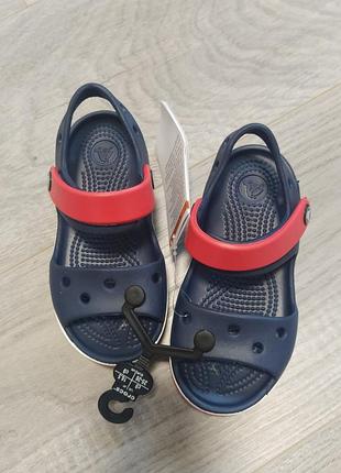 Дитячі босоніжки crocs Білі оригінал с10-j32 фото