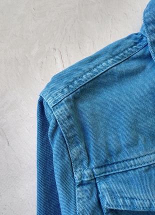Нова  джинсова куртка сорочка zara3 фото