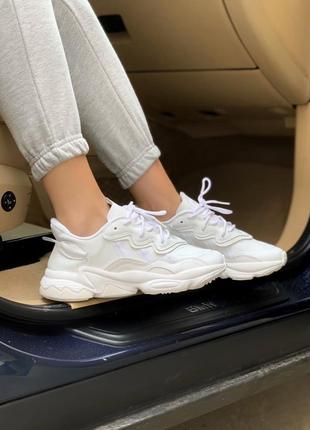 Кроссовки adidas ozweego white5 фото