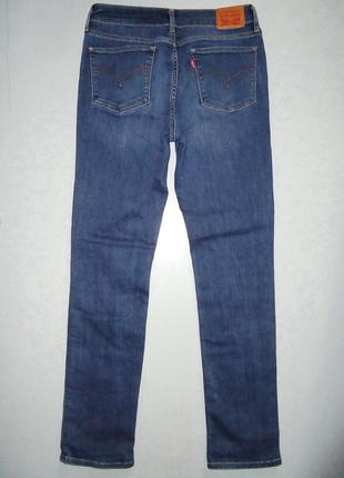 Джинсы  levi's 712 slim женские левайс (30х32)2 фото