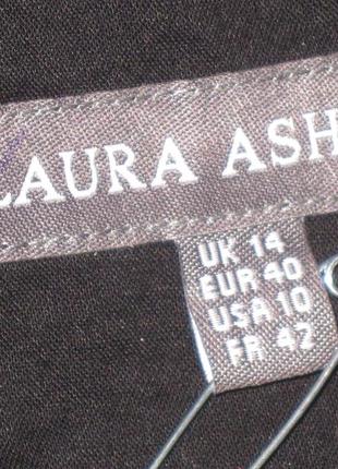 Черное хлопковое платье шитье laura ashley р-р146 фото