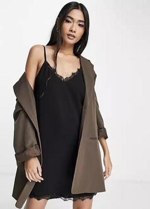 Шикарне плаття комбінація asos