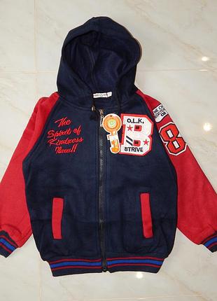 Куртка-бомбер тепла 5-9 лет 2
