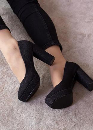 Туфли женские fashion bronson 2541 40 размер 25 см черный bf