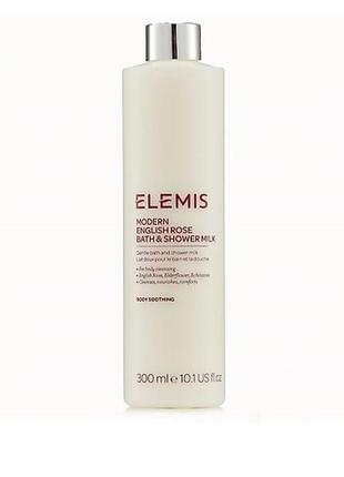 Молочко для душа английская роза elemis modern english rose bath and shower milk , 300 мл1 фото