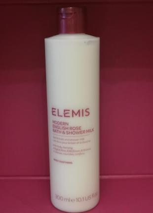 Молочко для душа английская роза elemis modern english rose bath and shower milk , 300 мл2 фото