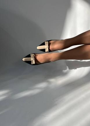Ексклюзивні туфлі човники італійська шкіра4 фото