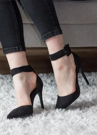 Туфли женские fashion fannie 2801 40 размер 25,5 см черный bf