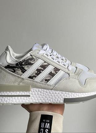 Кроссовки adidas zx 500 rm white camo