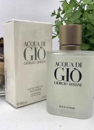 100 мл giorgio armani acqua di gio pour homme туалетная вода