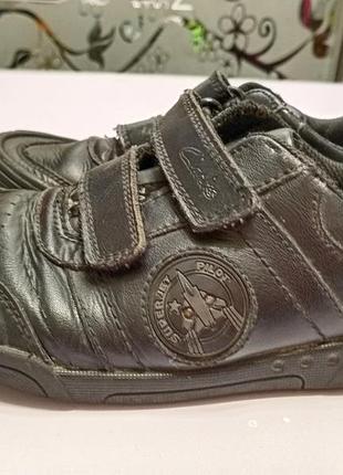 Шкіряні кросовочки clarks 21,5 см по устілці