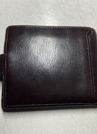Чоловічий шкіряний гаманець, портмоне genuine leather2 фото