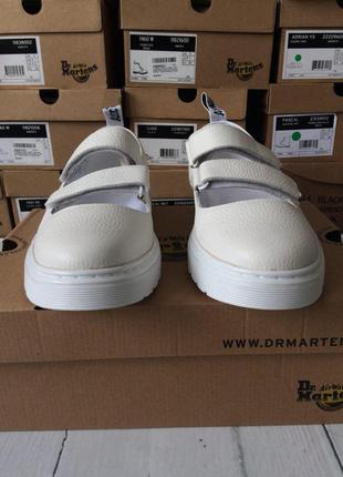 Оригинальные dr. martens mae white3 фото