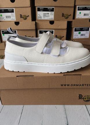 Оригинальные dr. martens mae white4 фото