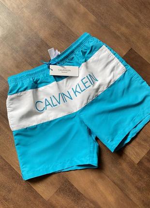 Шорты calvin klein swimwear оригинал новые плавательные размер xs3 фото