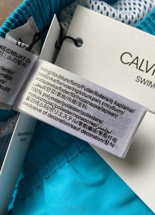 Шорты calvin klein swimwear оригинал новые плавательные размер xs6 фото