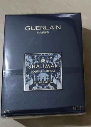 Парфюмированная вода guerlain shalimar souffle intense