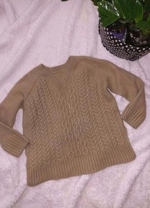Светер шерсть кемел
