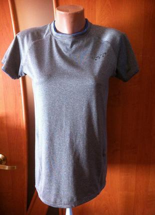 Сіра чоловіча футболка меланж з-active