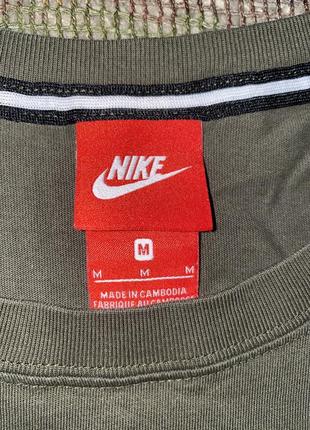 Футболка топ nike air khaki, оригінал, розмір м4 фото