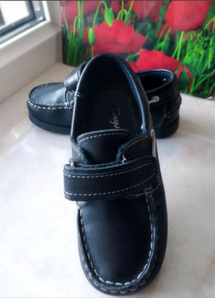 Топсайдеры туфлі натуральна шкіра англійської бренду tiagvinho uk 8,5 eur 265 фото