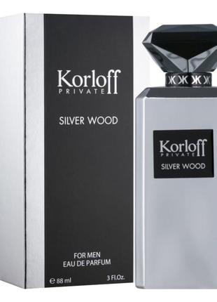 Парфумована вода korloff paris silver wood1 фото