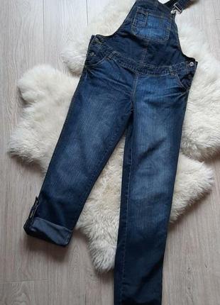 Крутой джинсовый комбез с&amp;a, комбинезон, джинсы, брюки
