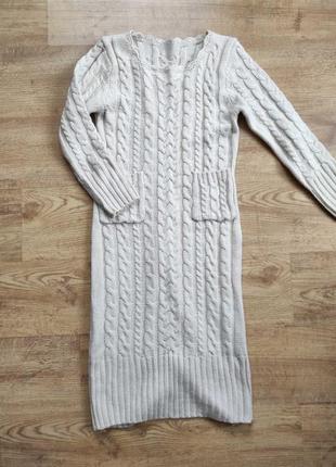 Плаття жіноче в'їхав їхав язане, розмір с-м