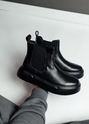 Черевики жіночі no brand chelsea black4 фото