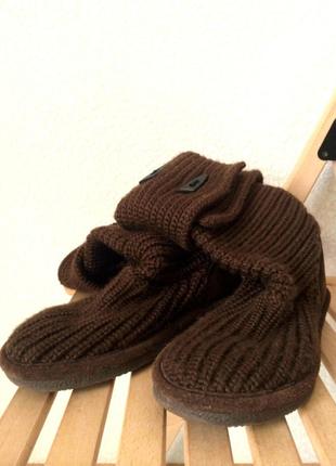 Вязаные угги bearpaw