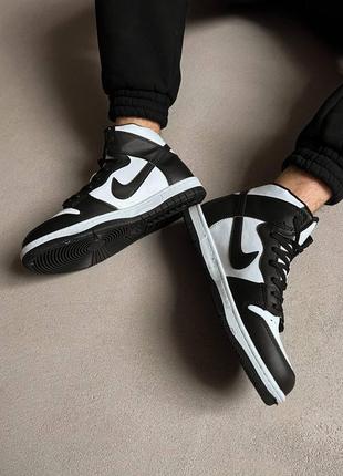 Кросівки dunk hight black кроссовки 6