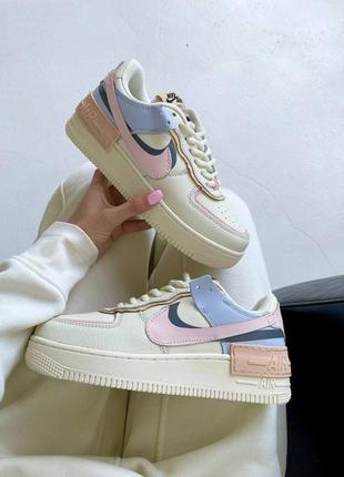 Кроссовки nike air force shadow « pink glaze »2 фото