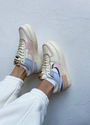 Кроссовки nike air force shadow « pink glaze »3 фото