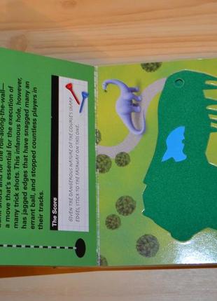 Miniature book of miniature golf, дитяча книга англійською2 фото