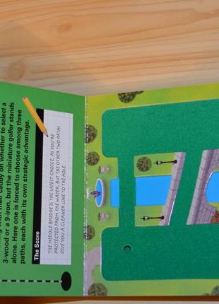 Miniature book of miniature golf, дитяча книга англійською7 фото