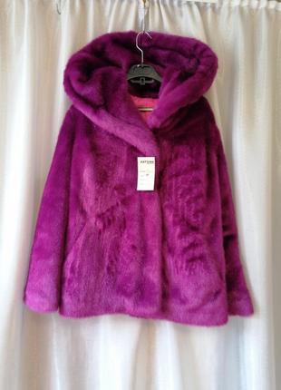 Шубка эко мех глубокий капюшон два боковых кармана ⛔ ‼ отправляю товар безопасной оплатой без риска