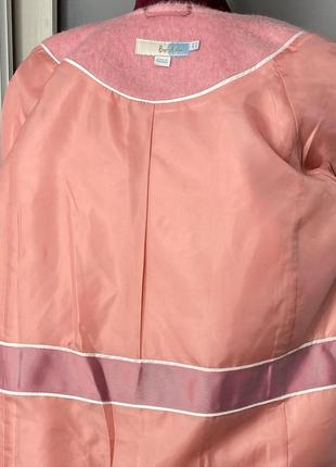 Шерстяное классическое пальто розовое блейзер треня rundholz owens cos lang3 фото