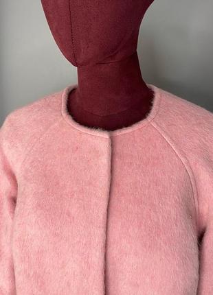 Шерстяное классическое пальто розовое блейзер треня rundholz owens cos lang6 фото