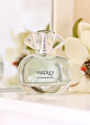 Оригинал туалетная вода yardley luxe gardenia 50 мл парфюм гардения духи цветочный аромат5 фото