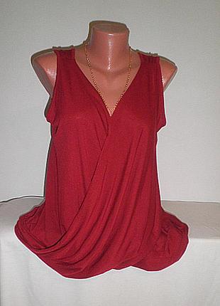 Шикарная блуза цвета марсала