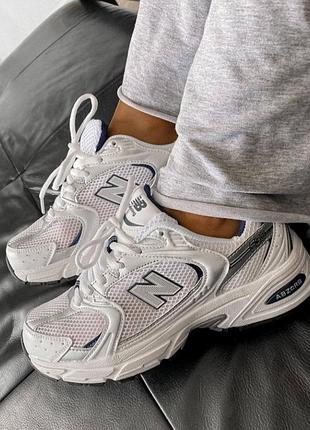 Стильні трендові кросівки new balance білі жіночі чоловічі дитячі підліткові 36-44рр