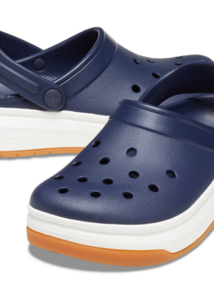 rider full 86 clog slate navy мужские  кроксы сабо