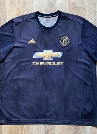 Футбольна чоловіча колекційна футболка джерсі manchester united 2018/19