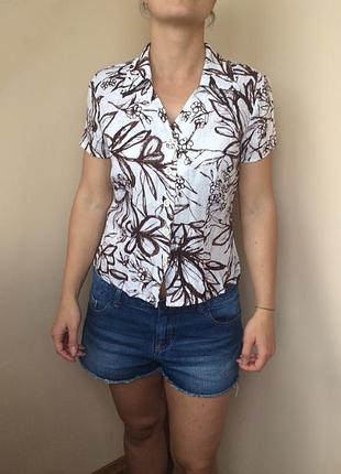 Блуза лен fsr collection 38р