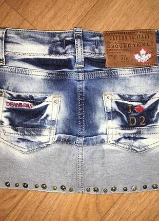 Джинсова спідниця dsquared2 3