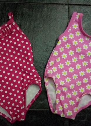 Дитячий яскравий купальник на дівчинку 3-6 місяців, плавки
